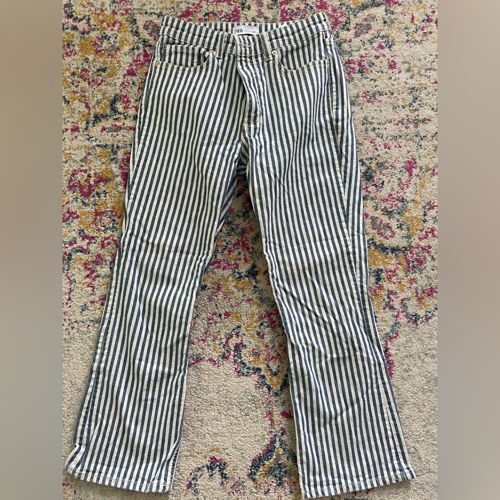 Striped Zara Jeans